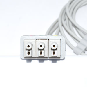 Câble ECG à 3 fils Phillip, fils de connexion M1603A M1613A, matériau TPU, fils ECG - Product Image 3