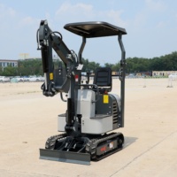 Mini-excavatrice de 1,4 tonne avec auvent et ripper Kubota