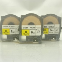 Papier d'étiquettes adhésives pour imprimante d'étiquettes MAX applicable LM-550E autocollants d'étiquettes pour imprimante de câbles de marque MAX