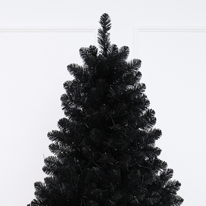 Black PVC Automatic Christmas <b>Tree</b>, Dual-Use Ornament for Halloween & Christmas, Ideal for Living Room & Mall Decoration - Product Image 6