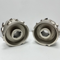 Fresa de diamante PCD de 18 dientes y 125*65*30mm, herramienta de pre-fresado de gran diámetro para máquinas automáticas de canteado MEC