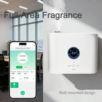 Diffuseur de parfum pour hôtel 600 ml avec contrôle WiFi via application, système CVC 1200 ㎡   Diffuseur d'arômes commercial au design élégant et performant