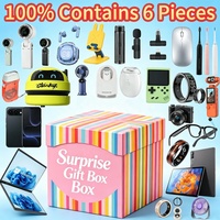 5 Parçalı Gelişmiş Gizem Kutusu, Uzun Süreli Yüksek Kaliteli Saat, Akıllı Telefon, Tablet, Kulaklık İçeren Toptan Sürpriz Kutular