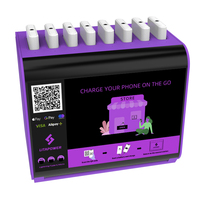 Asie du sud-est share power bank louer station de chargeur de téléphone portable portable partageant la batterie de banque d'alimentation 5000mAh