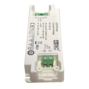 Alimentatore LED Ultra Sottile in Alluminio 15W 12V 1.25A Certificato ETL/RoHS per Fari da Esterno 103X36X16 mm - Product Image 2