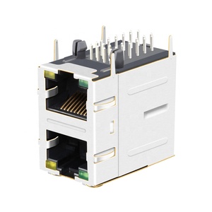 71F-1202GYDZ2NL 2*1 Ports <span class=keywords><strong>RJ</strong></span> <span class=keywords><strong>45</strong></span> Ethernet RJ45 Prise Connecteur - Product Image 3