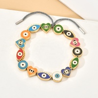 Breloques oculaires, pour fabrication de bijoux classique, bricolage, breloques, mignon, grec, émail coloré, perles, pièces