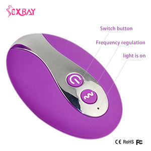 أحدث تصميم لعبة جنسية هزاز بيضاوي قوي القفز 10 سرعات تحكم عن بعد لاسلكي من SEXBAY تحفيز المناطق الحسّاسة - Product Image 3