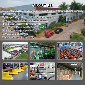 OEM/ODM 1PK Hoog-Efficiënte Hoge-Druk Elektrische Opblaasbare Luchtblazer voor Springkastelen & Bouncy Castles - Product Image 4