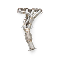 Collecteur d'échappement pour Mitsubishi Lancer 2.4 2009-2015 en acier inoxydable de 1,5 mm d'épaisseur, collecteur d'échappement de performance pour la course