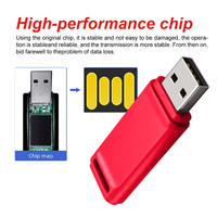 Nouveaux cadeaux d'entreprise, clé USB 16 Go/1 Go/128 Go, clés USB colorées, personnalisables, interface USB 2.0 en plastique, garantie 1 an