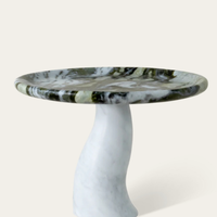 Porte-bougie en marbre naturel personnalisé de la marque Stonekocc, en forme de champignon, écologique, durable, décoration de table, décoration de la maison