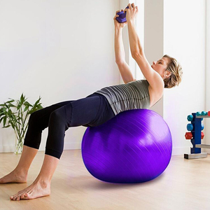 OEM Biểu Tượng Tùy Chỉnh 55Cm Chống-Burst Non-Slip PVC Tập Thể Dục Bóng Cho Phòng Tập Thể Dục Tập Thể Dục & Nhà Tập Thể Dục Yoga Pilates Bóng - Product Image 3