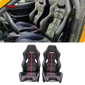 เบาะนั่งรถแข่งคาร์บอนไฟเบอร์แห้งคุณภาพดีที่สุด สไตล์ 458 Speciale สำหรับ Ferrari 458 Speciale - Product Image 1