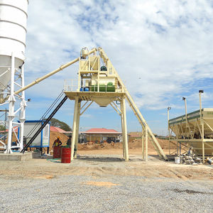 Centrale à béton fixe à faible coût et dépliable, grande capacité, avec système de contrôle PLC - Product Image 2