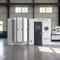 Machine de revêtement PVD à haute aspiration AsiaLink, système de placage ionique multi-arc pour fixations, boulons et écrous automobiles