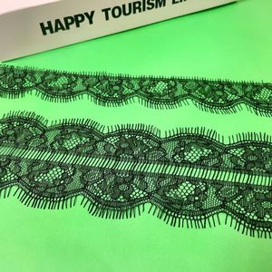 ERKOUMI Tissu en dentelle Chantilly en nylon, garniture en dentelle cils fins pour embellissement de lingerie, tenue de mode, création DIY et <span class=keywords><strong>couture</strong></span> à la main - Product Image 4