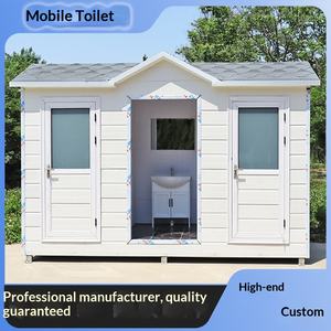 Toilettes écologiques à personnalisation graphique, toilettes écologiques et environnementales, toilettes mobiles à cinq pièces, toilettes d'extérieur, toilettes publiques écologiques - Product Image 2