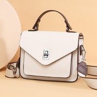 Nouveaux sacs à main pour femmes, sac messager en cuir véritable, sac bandoulière en PU pour femmes, pochettes pour filles, sacs à bandoulière