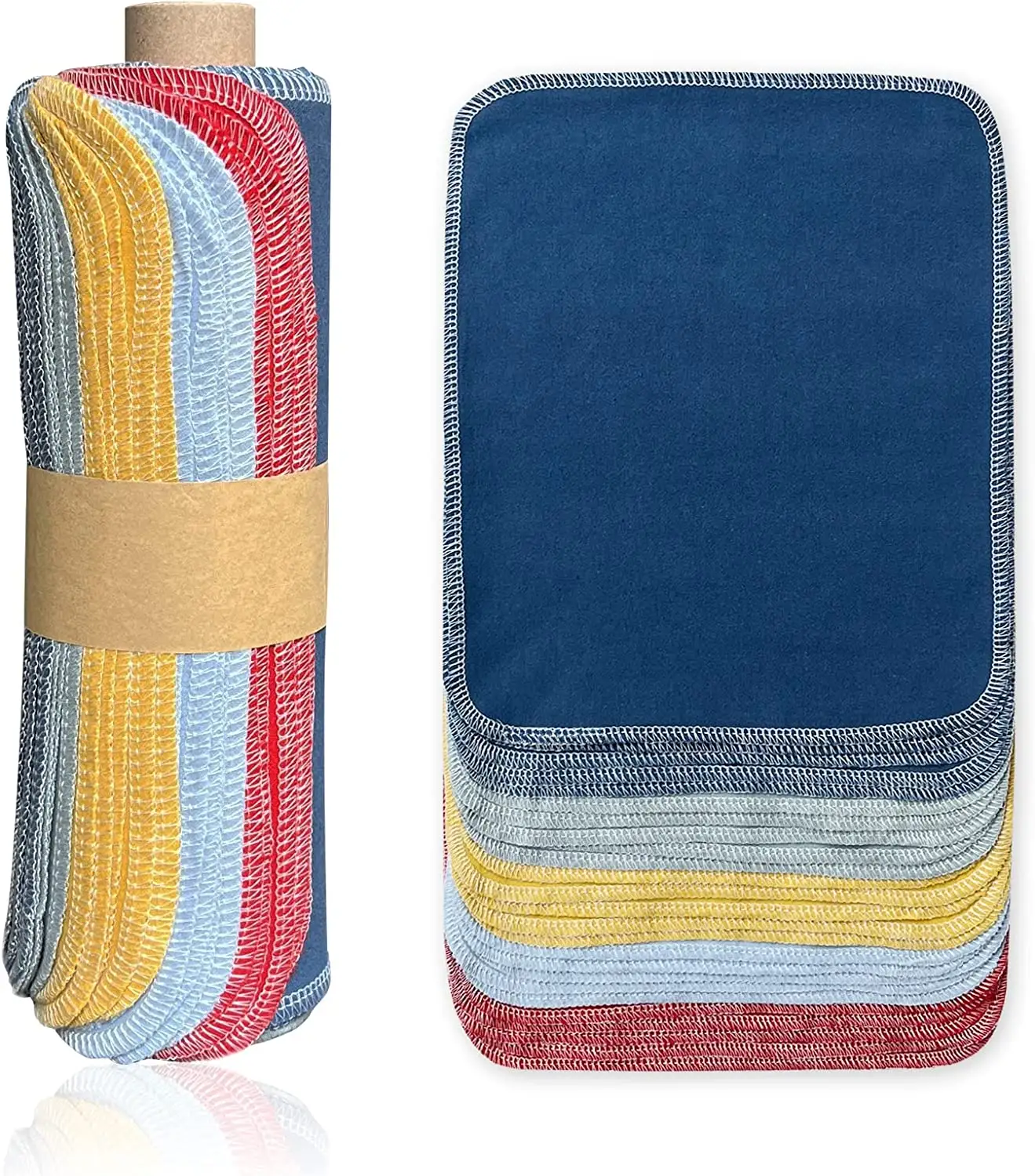 12 पैक यादृच्छिक ठोस रंग शोषक रसोई घर की सफाई तेजी से सूखने शून्य अपशिष्ट पुन: प्रयोज्य कागज तौलिया नैपकिन कपड़ा धो सकते हैं