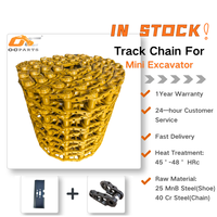 Chaîne de chenilles de qualité supérieure pour excavatrice, assemblage de chenilles pour 83E6-2501, 46 maillons avec garantie d'un an
