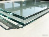 Panneaux de verre ultra-transparents pour façades architecturales, cloisons intérieures et construction moderne