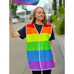 Gilet Arcobaleno Pride Merchandising Personalizzato - Product Image 6