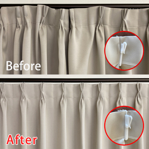 Decoración Tie Back Techo Deslizante Otro poste de pared Pista Soporte de plástico Varilla Tubo Cortina Sombra Accesorio Riel Cortina Gancho - Product Image 2