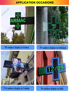 Nhà Máy Giá 12V đầy đủ màu sắc video dẫn đăng ký hai mặt trong nhà tự phục vụ giàn hiển thị cho Nhà thờ kinh doanh làm bằng nhôm - Product Image 2