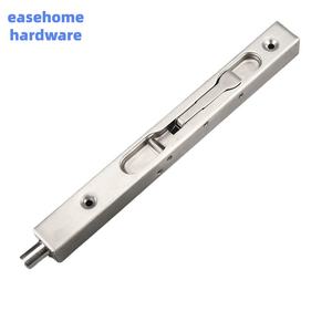 Chiusura a Scatto per Porta in Acciaio Inox Easehome, Design Moderno per Hotel, Facile Installazione, Finitura Nera, Inserto Allungato per Porte - Product Image 5