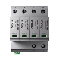 Mday T2 20kA 3P + NPE Protecteur de surtension pour la maison avec interrupteurs individuels pour systèmes solaires