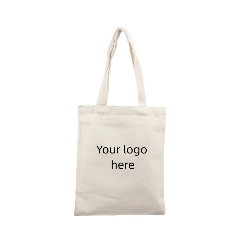 Custom Cotton Canvas Tote Bag Blank Shopping Handbag Wholesale With Your Own Design Logo And Size Personalized