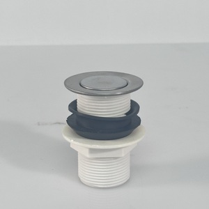 Pp pop-up <span class=keywords><strong>Chrome</strong></span> mạ nhựa lưu vực chất thải pop-up cống tràn cho phòng tắm sử dụng - Product Image 5