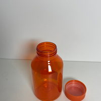 Bouteille en plastique PP PET pour médicaments de 150 ml, 180 ml, 300 ml, avec bouchon à vis, impression sérigraphique pour l'emballage de pilules et de capsules, logo personnalisé