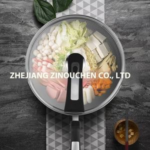 Poêle wok antiadhésive en acier inoxydable 304 véritable Batterie de cuisine plate sans fumée compatible avec l'induction pour un usage domestique - Product Image 3