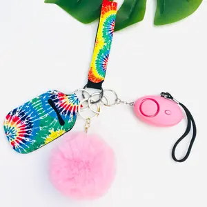 Ins nóng bán đầy màu sắc phụ nữ cá nhân Sản phẩm an ninh Keychain tự vệ sản phẩm - Product Image 4