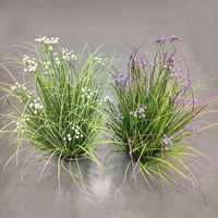 Herbe de la pampa fleurs séchées vente chaude décoration de mariage à la maison moelleux naturel roseau herbe de pampa avec pot