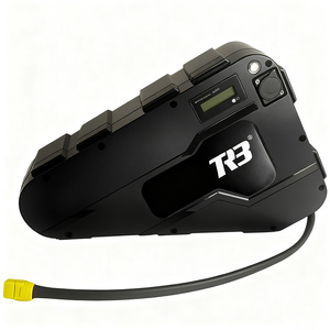 Pacco Batteria al Litio a Triangolo 36/48/52/72V 30Ah all'Ingrosso per Borsa da Mountain Bike Sospesa Batteria con Cella 21700 Impermeabile con Caricabatterie - Product Image 2