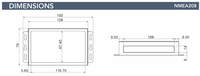 Pièces et accessoires marins Marinelite Distributeur multi-signaux Accessoire de piston NMEA0183 Tampon NMEA