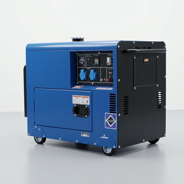 BRH  Diesel Silent Generator 5/8/10/15/18/20/ KW Kva 50/60HZ Electric Starter Single/Three Phase Portable Electrical Generators