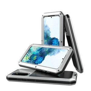 360 corps complet <span class=keywords><strong>incassable</strong></span> aluminium métal extérieur IP68 étanche sous-marin <span class=keywords><strong>coque</strong></span> de téléphone pour Samsung S25 S24 S22 S21 Ultra Plus - Product Image 2