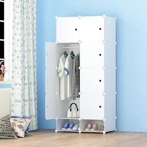 Garde-robe <span class=keywords><strong>de</strong></span> bébé d'enfants <span class=keywords><strong>de</strong></span> bande dessinée bon marché armoire <span class=keywords><strong>de</strong></span> stockage d'enfants armoire simple portative en plastique - Product Image 5