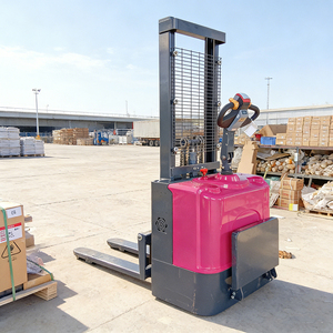 Envío Gratis Apilador Eléctrico de 1000kg 1500kg, Apiladores Eléctricos con Operador a Bordo, Apilador Eléctrico de 2 Toneladas, Carretilla Elevadora - Product Image 4