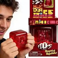 Jouet sensoriel carré original de qualité supérieure, dérivé d'animations, pour soulager le stress et la décompression, en matériau TPR, 12 ans et plus