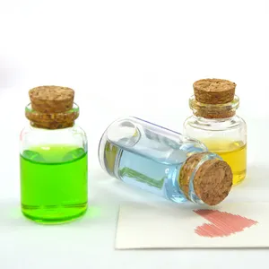 العرف 10 مللي 20 مللي 30 مللي 40 مللي 50 مللي قوارير زجاجية صغيرة متمنيا زجاجة مع الفلين