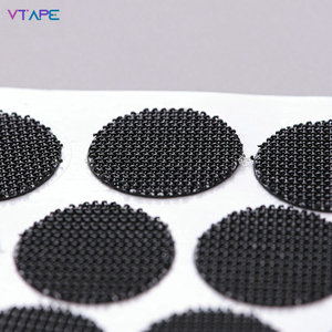 Kalıp kesim daire nokta OEM kendinden yapışkanlı cırt cırt nokta kullanımlık beyaz yapışkan enjeksiyon cırt cırt etiket nokta - Product Image 2