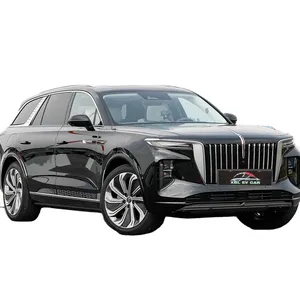 高級車割引中古車Hongqi E-Hs9 2022モデルフェイスリフト690Km大人用7席電気自動車