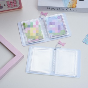 Raccoglitore <span class=keywords><strong>per</strong></span> Photocard Kpop, <span class=keywords><strong>Album</strong></span> <span class=keywords><strong>Fotografico</strong></span> 3-in-1, Porta Carte con Ciondolo a Farfalla, 36 Tasche, Porta Biglietti da Visita, Portachiavi in Plastica - Product Image 3