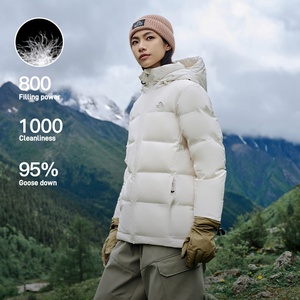 Femmes 800 remplissage 95% veste en duvet d'oie A/W nouvelle lumière chaud coupe-vent à capuche veste en plein air randonnée alpinisme vêtements - Product Image 2