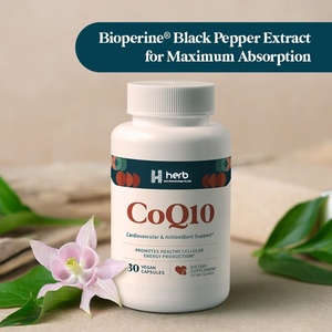 OEM ODM 100 Vegetariano Etiqueta Privada Hipoalergénico Vitaminas Soporta Sistema Inmunológico Gluten Caseína Coenzima Q10 Cápsulas - Product Image 5